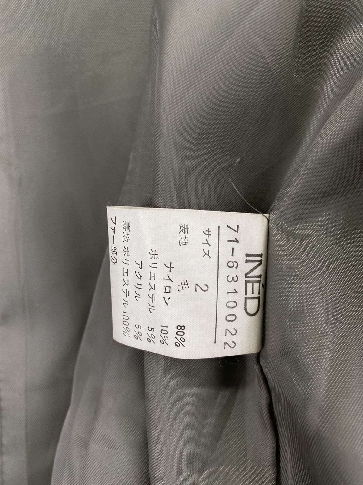 Yohji Yamamoto Ined By Yohji Yamamoto Wool Coats Long Jacket Size S / US 4 / IT 40 - 7 Thumbnail