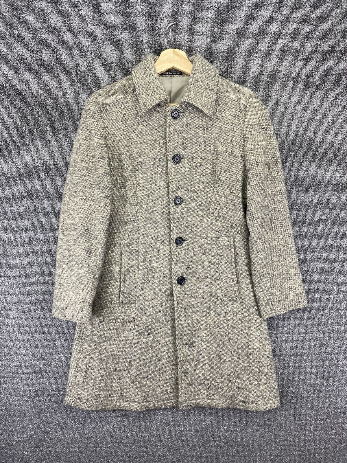 Yohji Yamamoto Ined By Yohji Yamamoto Wool Coats Long Jacket Size S / US 4 / IT 40 - 1 Thumbnail
