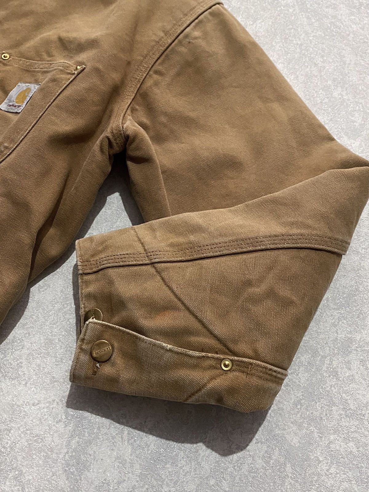 Carhartt Vintage Carhartt Detroit Blanket Lined Work Jacket Size US L / EU 52-54 / 3 - 12 Thumbnail