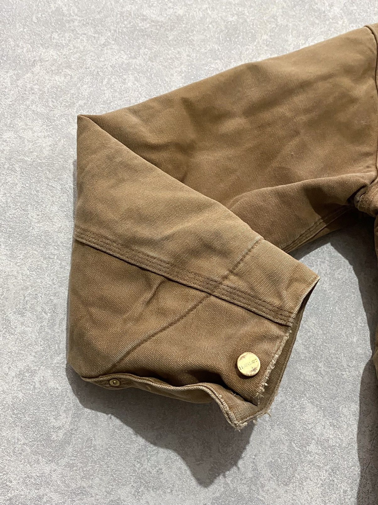 Carhartt Vintage Carhartt Detroit Blanket Lined Work Jacket Size US L / EU 52-54 / 3 - 8 Thumbnail