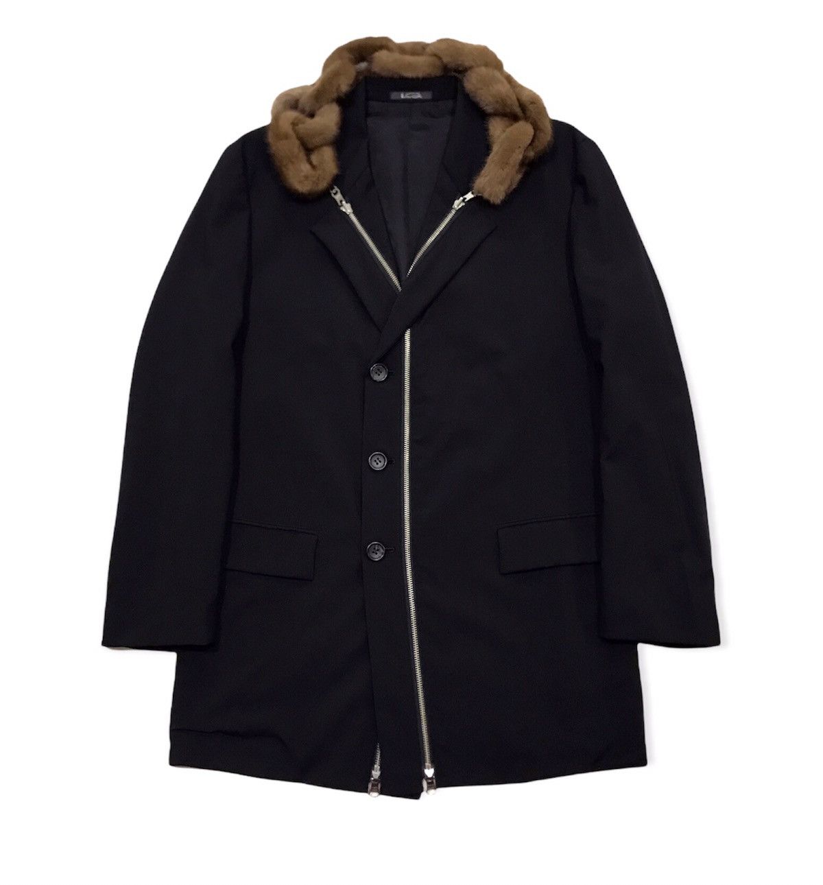 Yohji Yamamoto LQ for Men Rolls Fur Jacket Size US M / EU 48-50 / 2 - 3 Thumbnail