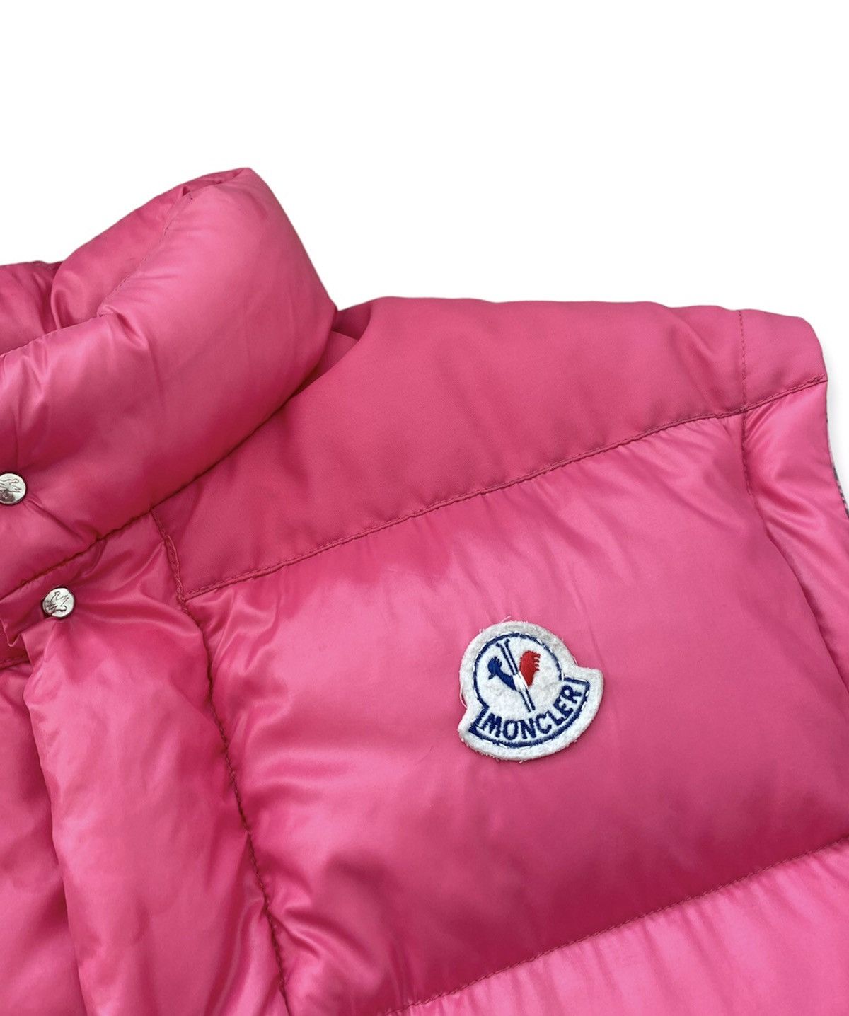 Moncler × Vintage Vintage Moncler Grenoble Down Vest Size US XL / EU 56 / 4 - 4 Thumbnail