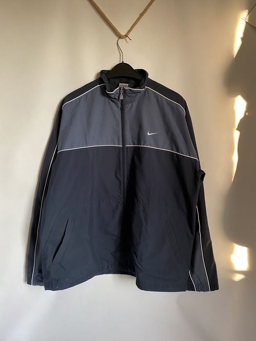 Nike Nike Vintage 90s Y2K Nylon Swoosh Track Jacket | Grailed