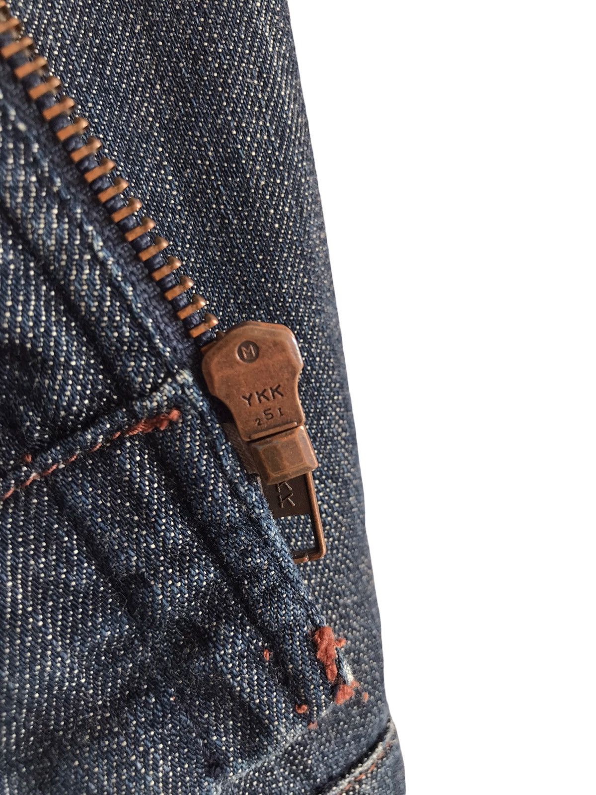 Marina Rinaldi MARINA RINALDI Zip Up Blue Denim Jacket Size M / US 6-8 / IT 42-44 - 8 Thumbnail