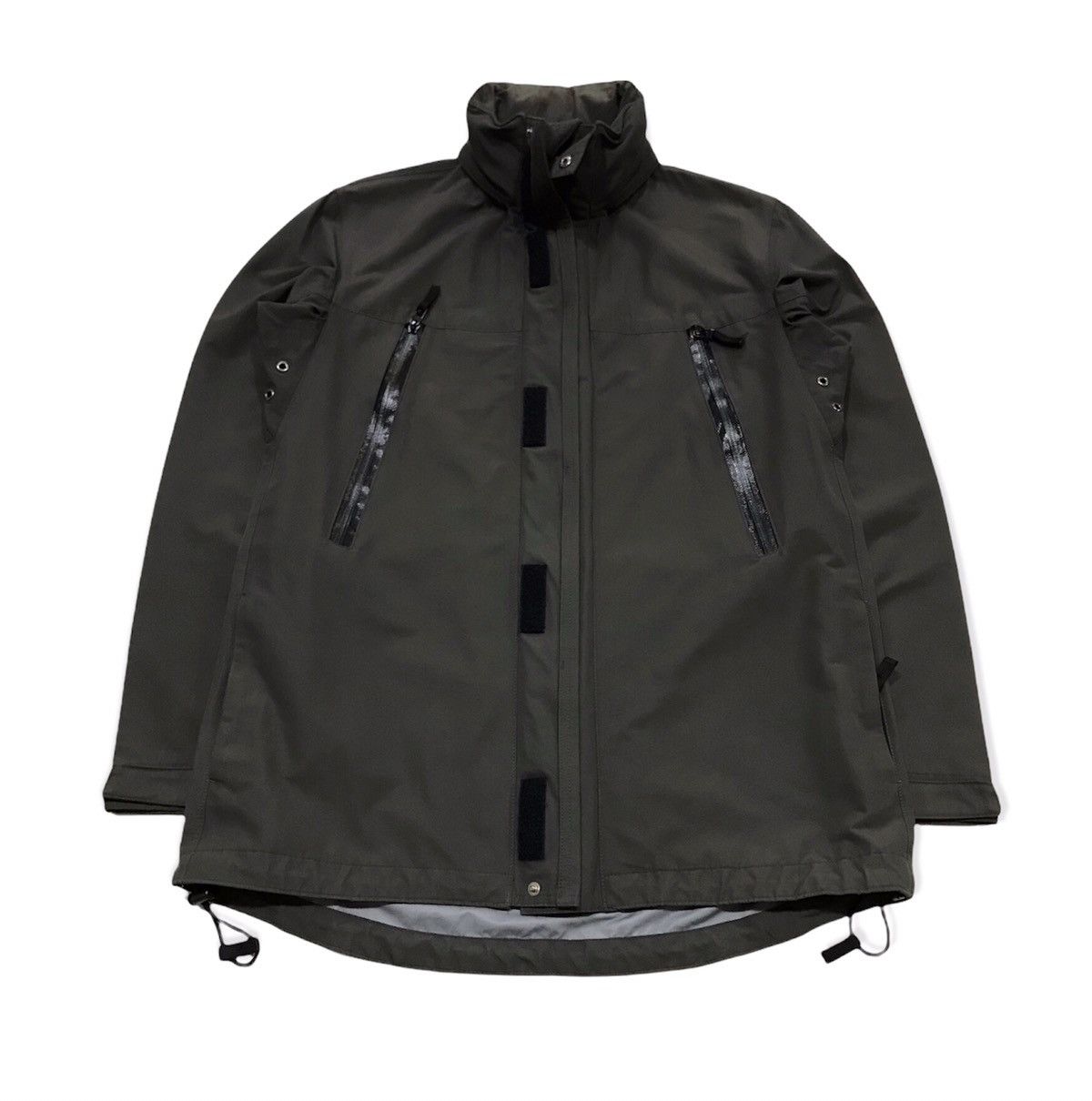 Pre-owned Yohji Yamamoto Yfm Tech Jacket In Gray