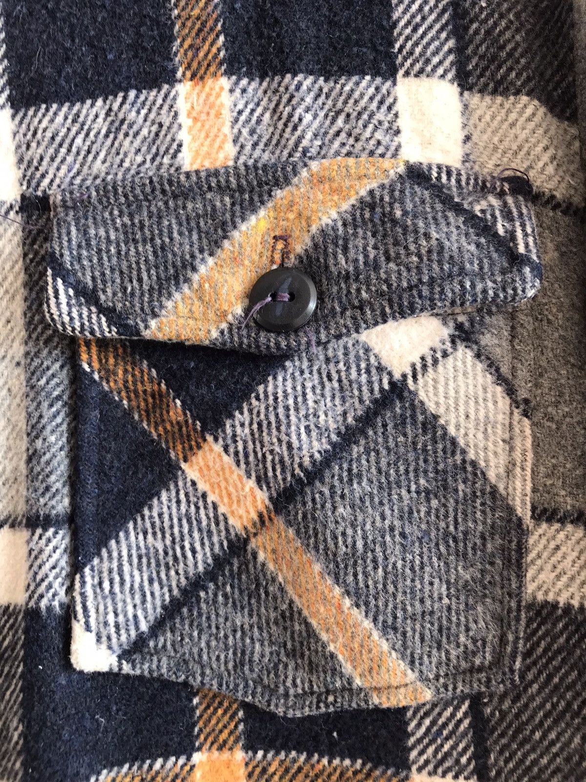 Original Montgomery Vtg MONTGOMERY WARD Flannel Shirt Jacket Size US L / EU 52-54 / 3 - 6 Thumbnail