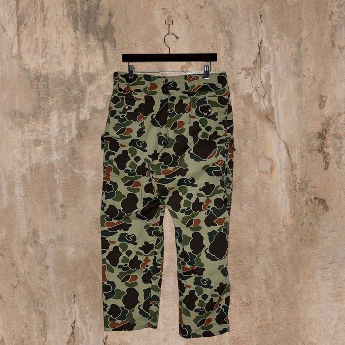 Vintage True Vintage Duck Hunting Camo Tactical Pants Himalayan 70s