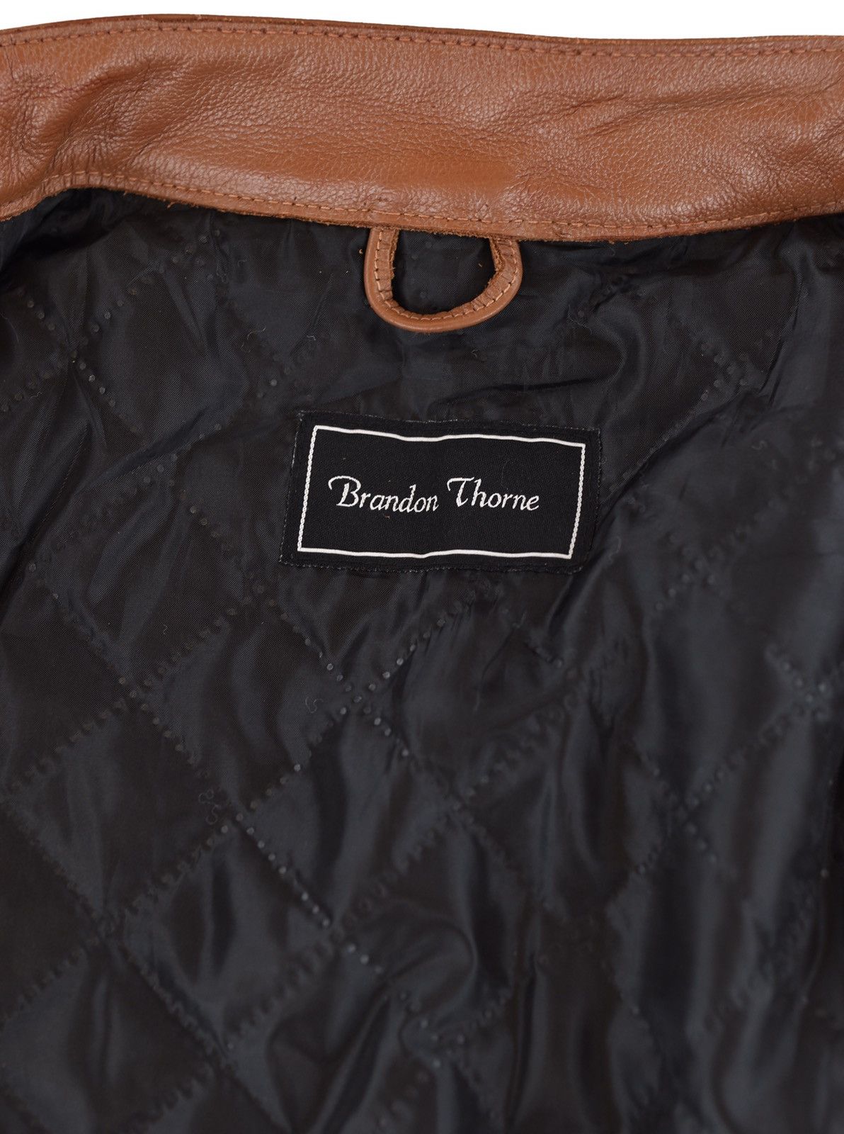 Genuine Leather Cafe Racer Leather Jacket Brown Size US XS / EU 42 / 0 - 9 Thumbnail