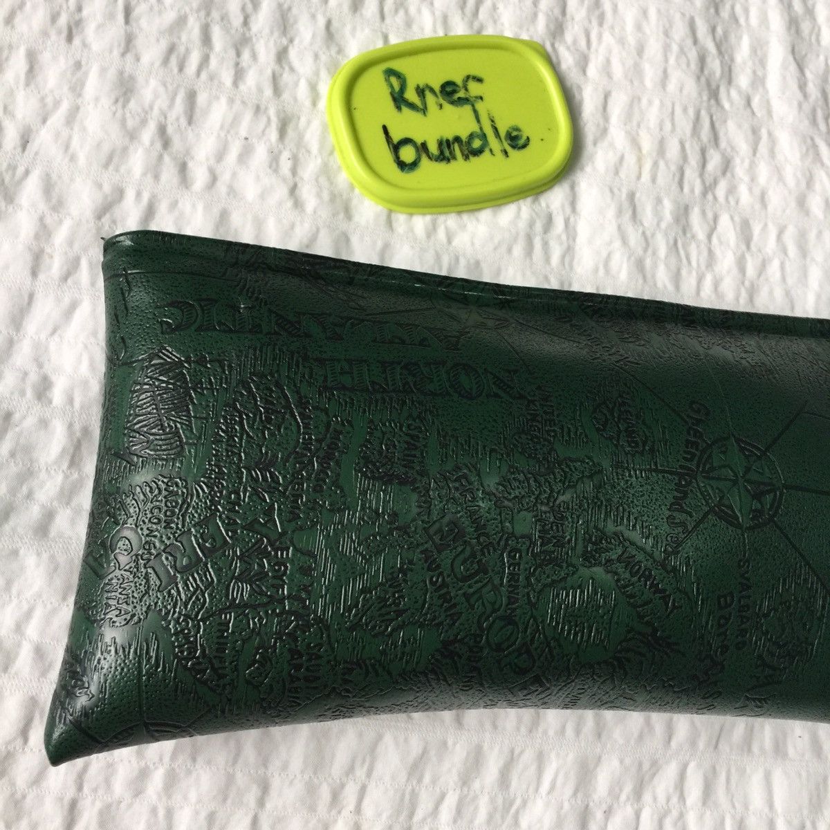 Japanese Brand Rare clutch bag design map like stone island Size ONE SIZE - 13 Thumbnail