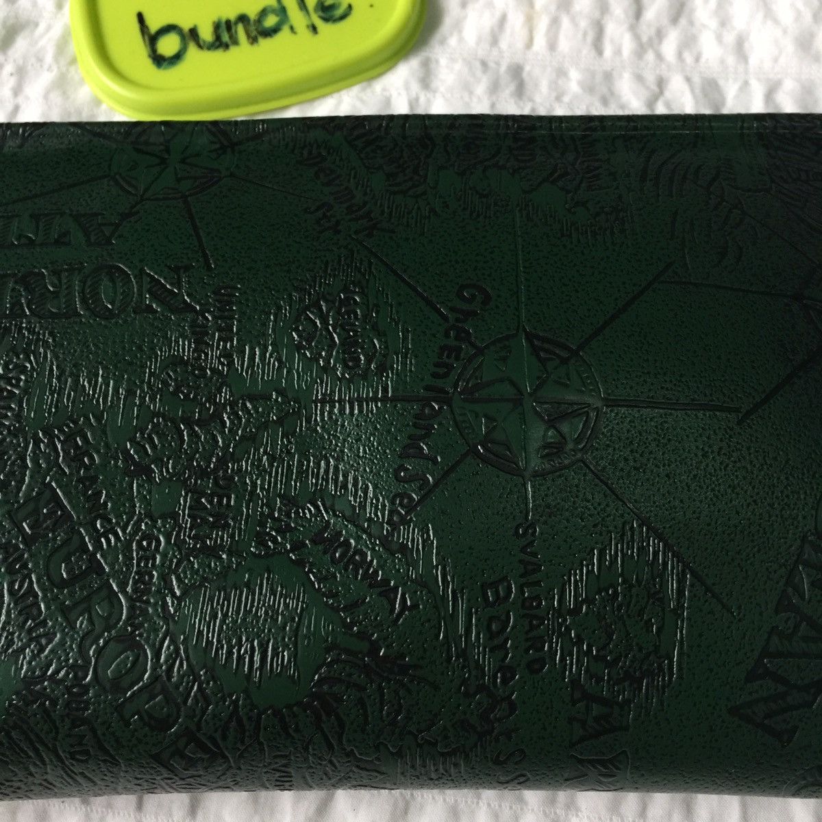 Japanese Brand Rare clutch bag design map like stone island Size ONE SIZE - 18 Thumbnail