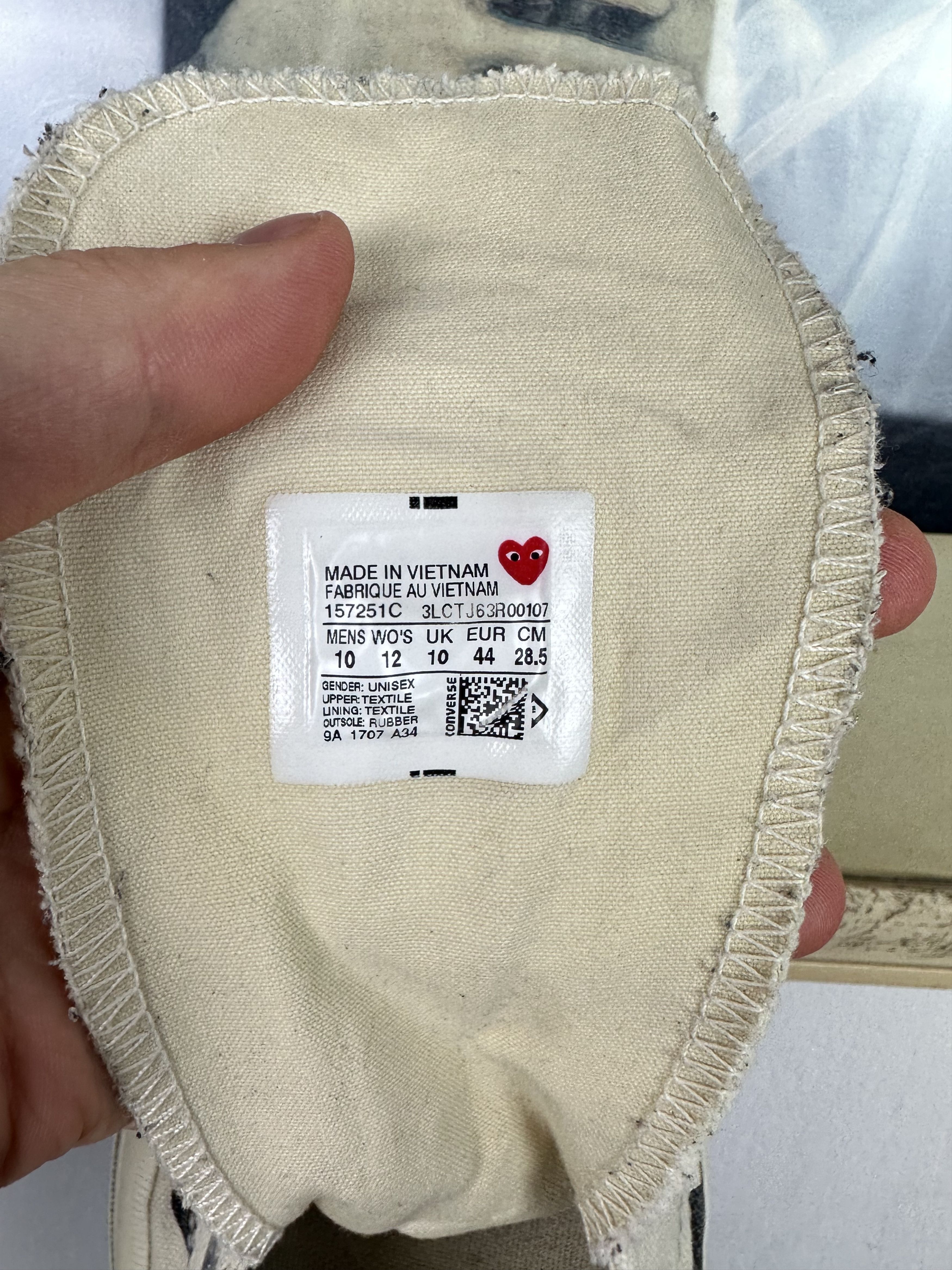 Comme des Garcons × Converse Converse Comme des Garcons Play Boots US 10 EUR 44 Size US 10 / EU 43 - 8 Thumbnail