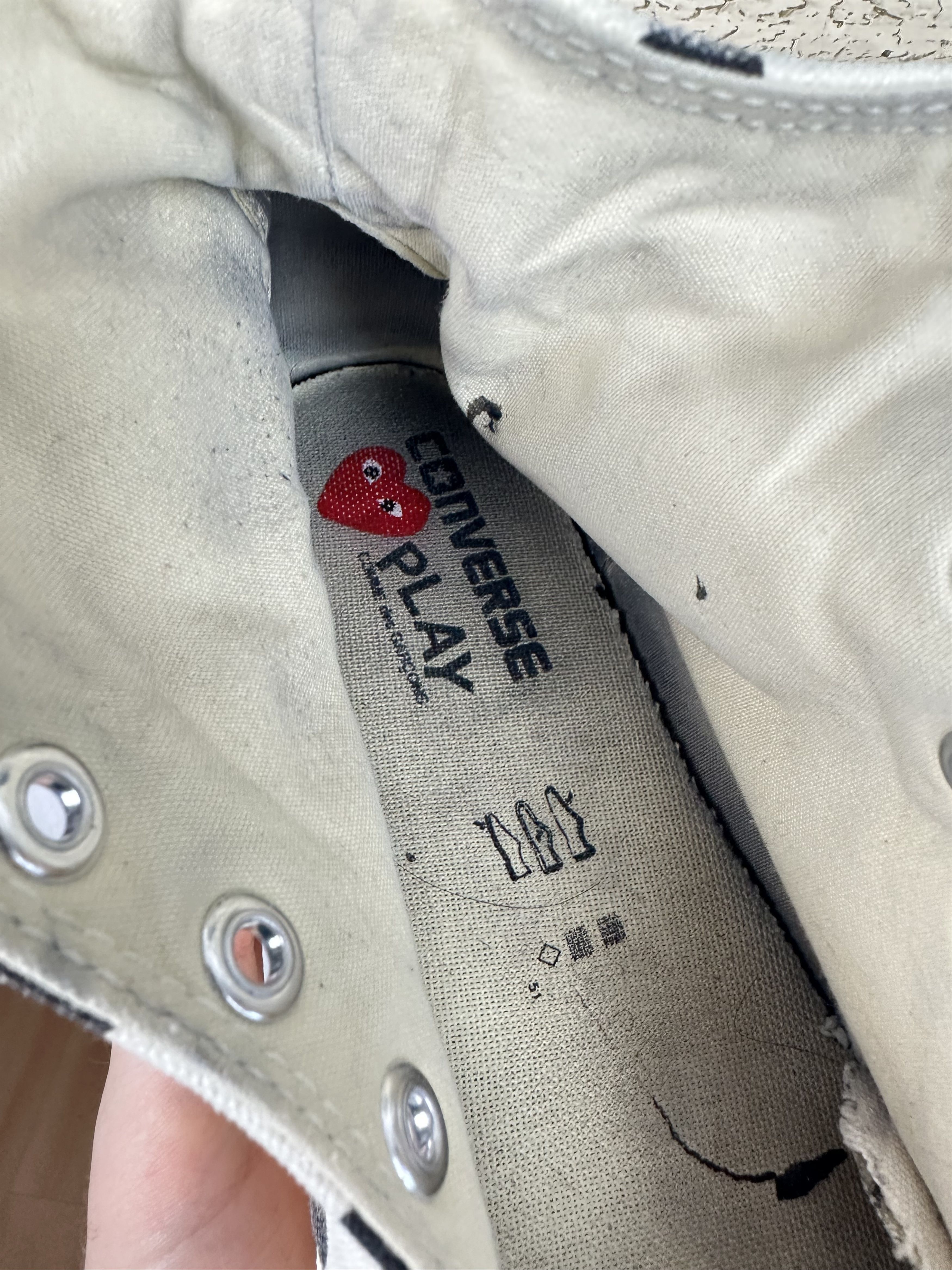 Comme des Garcons × Converse Converse Comme des Garcons Play Boots US 10 EUR 44 Size US 10 / EU 43 - 9 Thumbnail