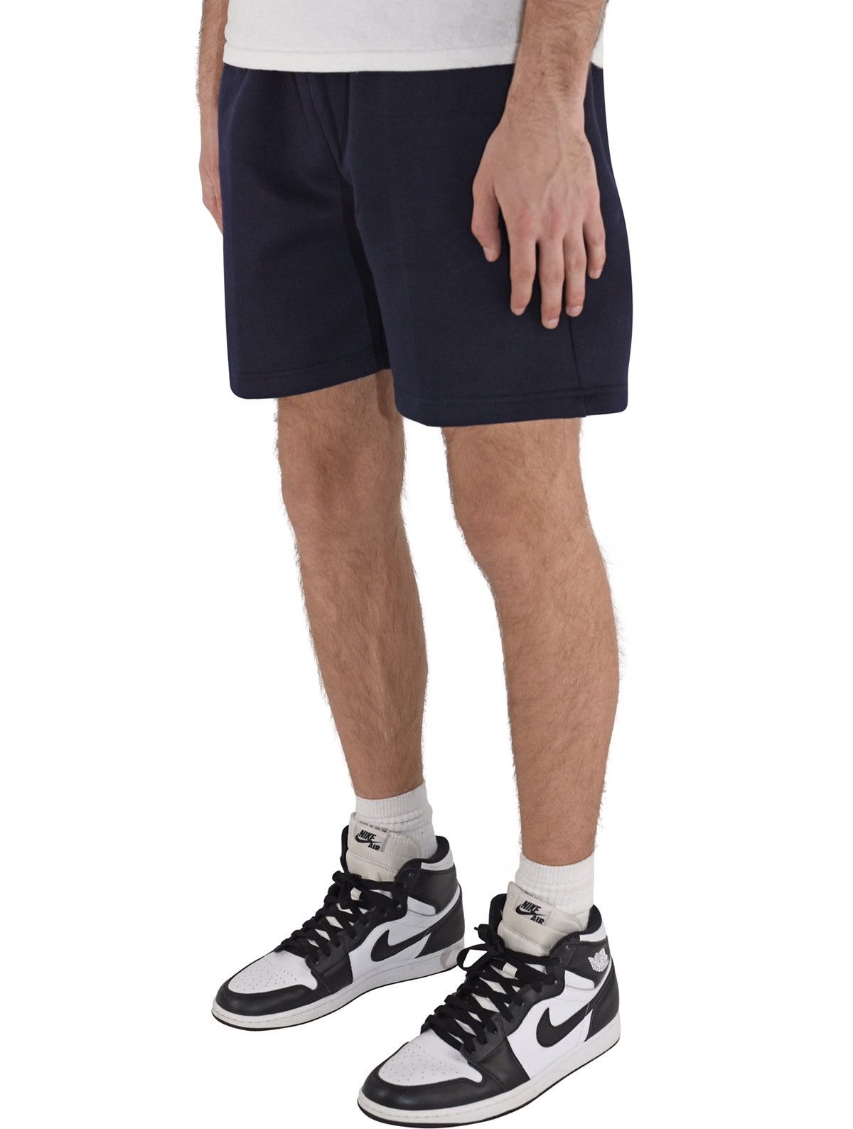 Vintage Fleece Sweat Shorts Navy Xs Size US 26 / EU 42 - 5 Thumbnail