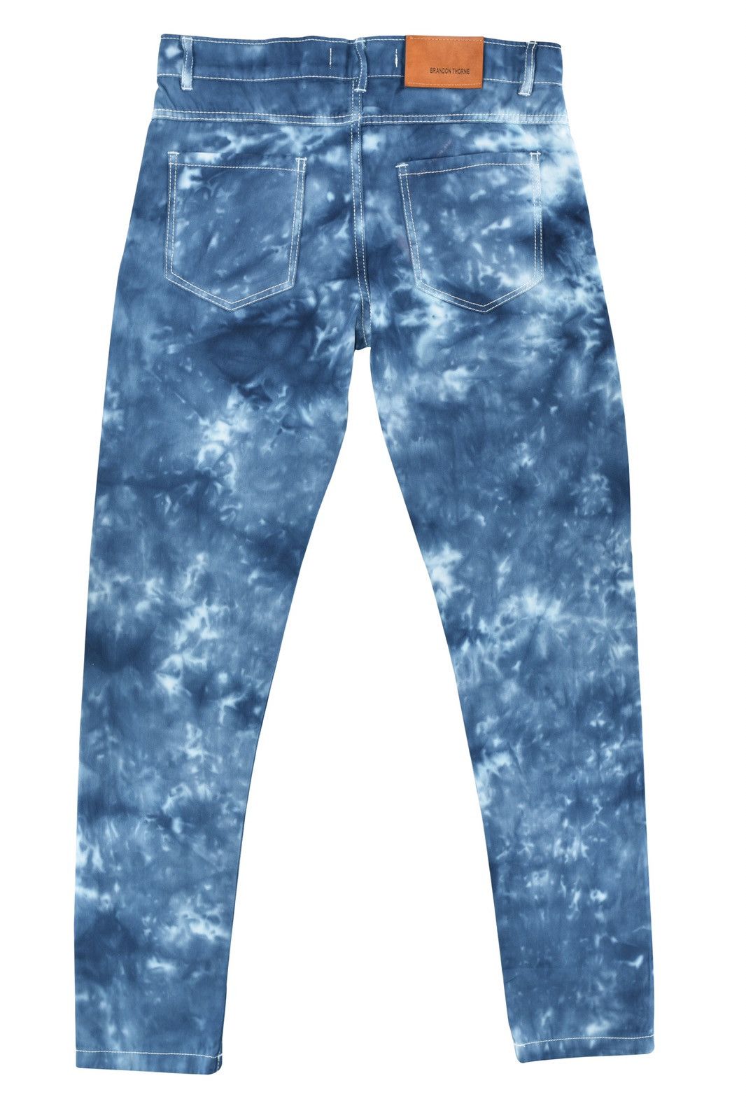 Vintage Dyed Denim Blue Size US 34 / EU 50 - 2 Thumbnail