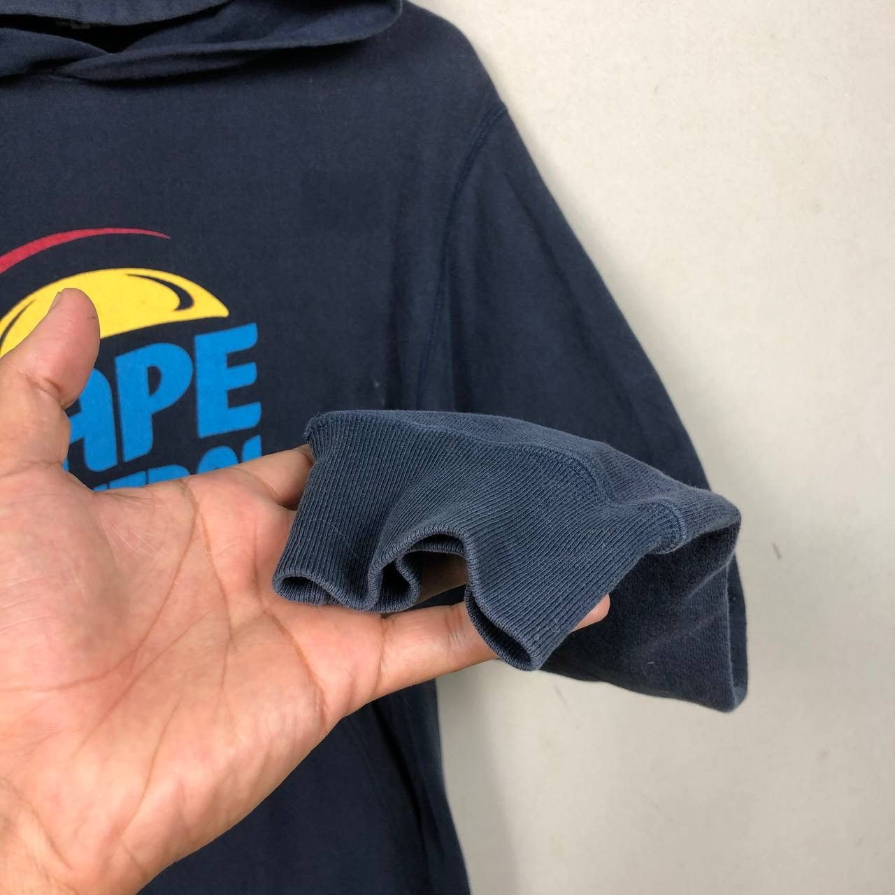 Bape Vintage 90s Bape General Pullover Hoodie Size US M / EU 48-50 / 2 - 5 Thumbnail