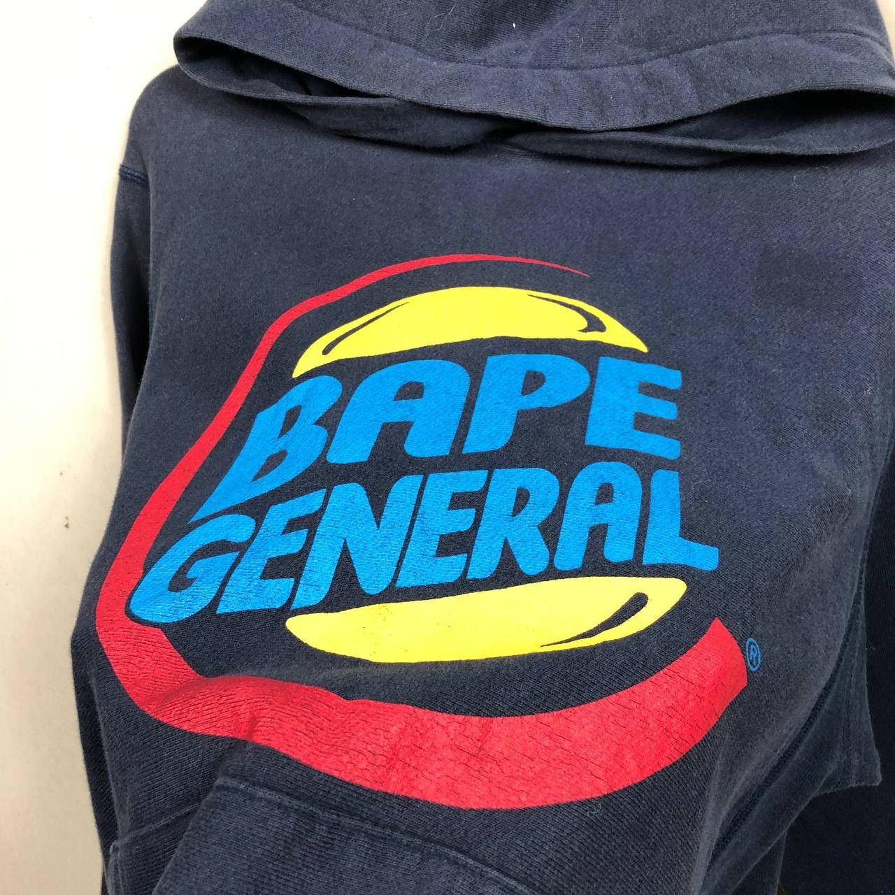 Bape Vintage 90s Bape General Pullover Hoodie Size US M / EU 48-50 / 2 - 6 Thumbnail