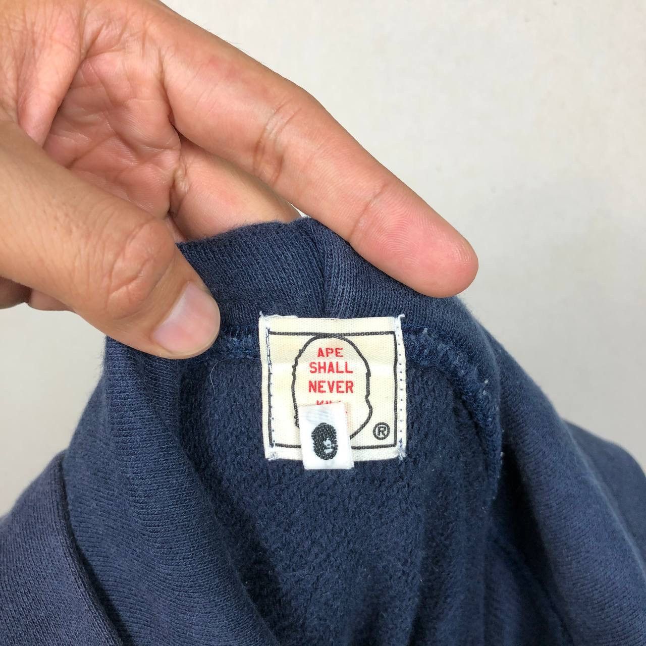 Bape Vintage 90s Bape General Pullover Hoodie Size US M / EU 48-50 / 2 - 9 Thumbnail