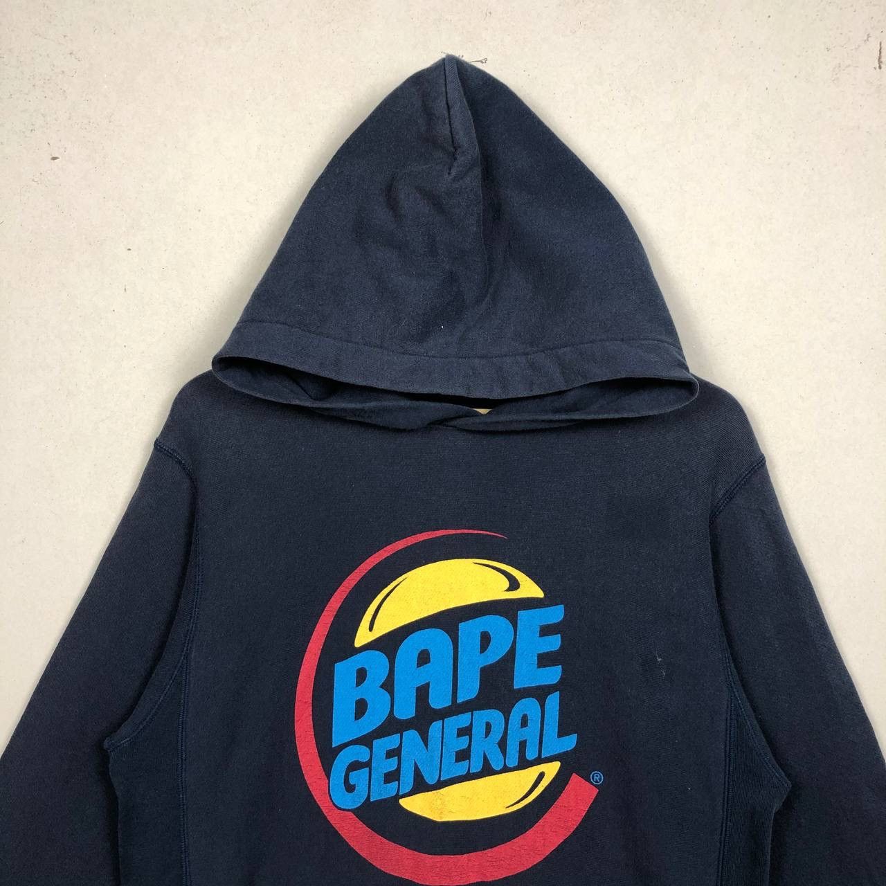 Bape Vintage 90s Bape General Pullover Hoodie Size US M / EU 48-50 / 2 - 3 Thumbnail
