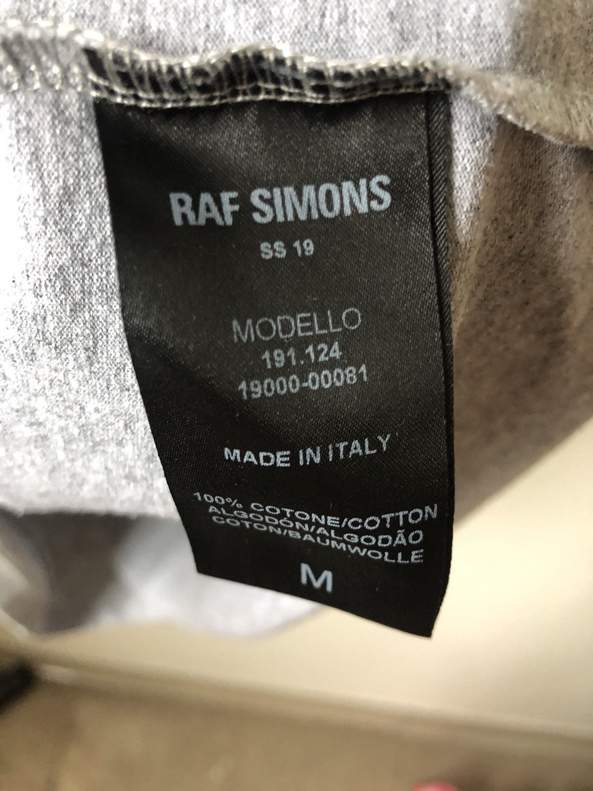 Raf Simons Raf Simons SS19 Pierced Man T-Shirt Size US M / EU 48-50 / 2 - 7 Thumbnail