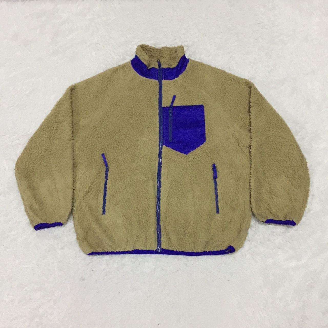 Japanese Brand BROWNY SHERPA FLEECE JACKET ZIPPER Size US M / EU 48-50 / 2 - 10 Thumbnail