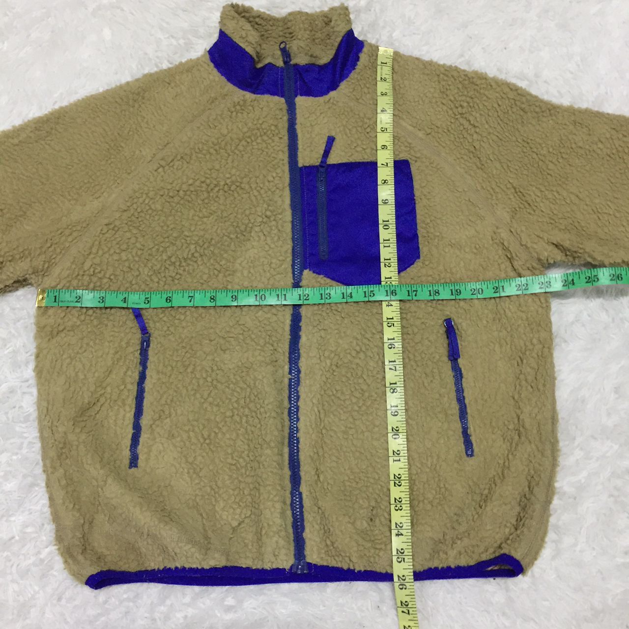 Japanese Brand BROWNY SHERPA FLEECE JACKET ZIPPER Size US M / EU 48-50 / 2 - 3 Thumbnail