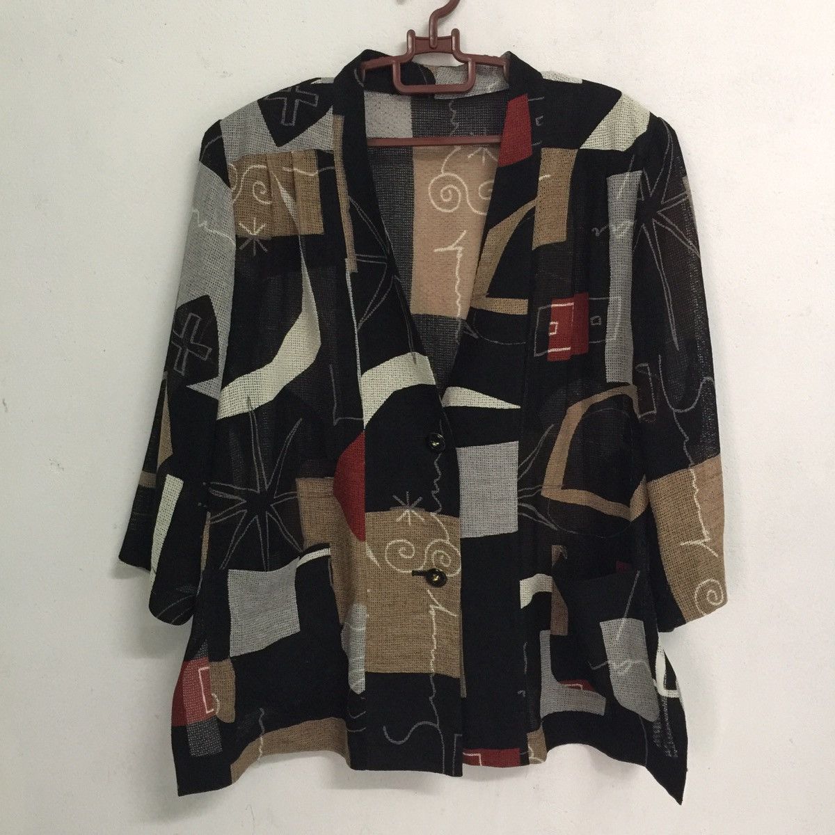 Japanese Brand Japanese Brand Streetwear Mesh Jacket Size L / US 10 / IT 46 - 1 Thumbnail