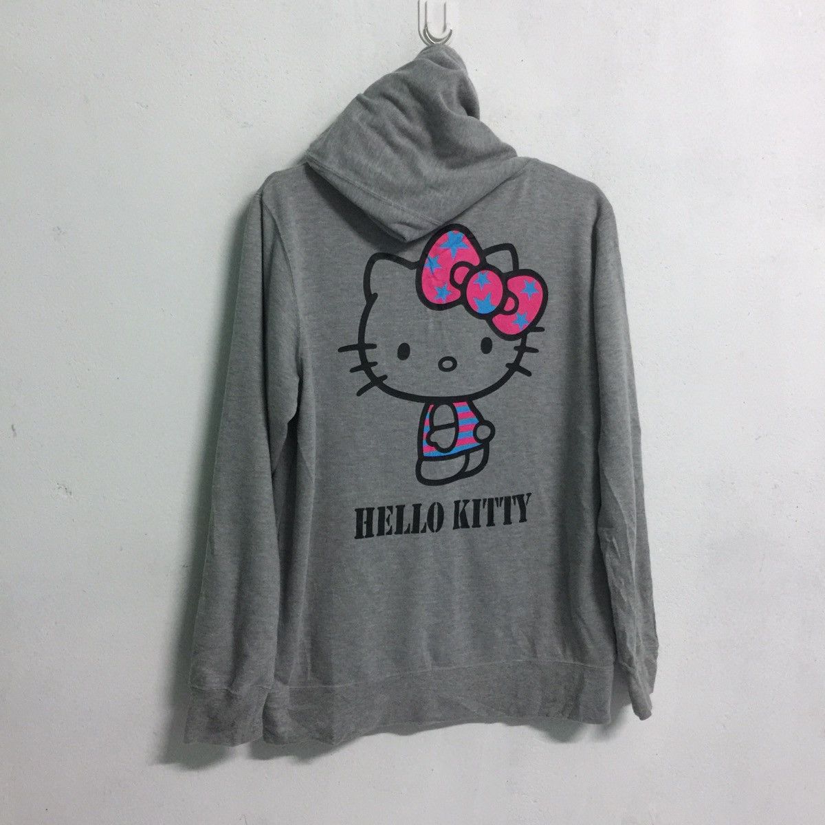 Anime HELLO KITTY Spellout Cartoon Japanese Hoodie Sweatshirt Size US L / EU 52-54 / 3 - 3 Thumbnail