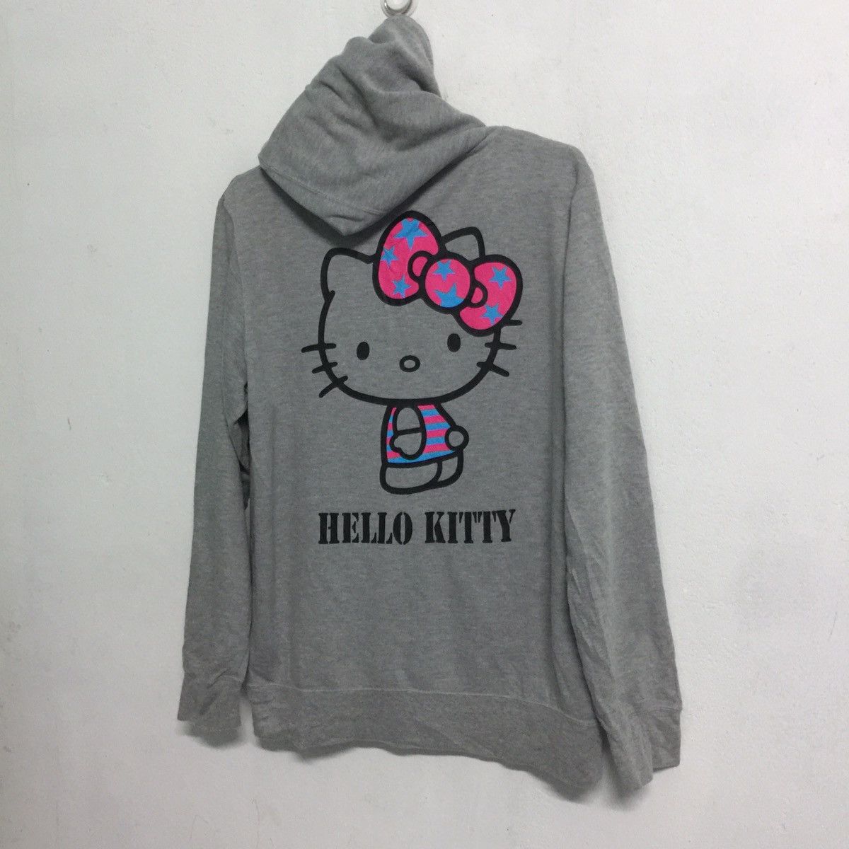 Anime HELLO KITTY Spellout Cartoon Japanese Hoodie Sweatshirt Size US L / EU 52-54 / 3 - 2 Thumbnail