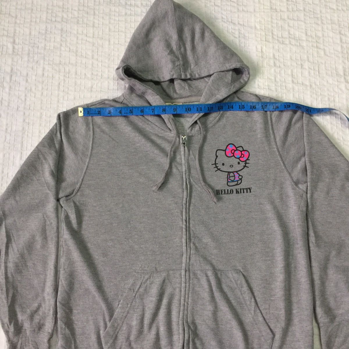 Anime HELLO KITTY Spellout Cartoon Japanese Hoodie Sweatshirt Size US L / EU 52-54 / 3 - 14 Thumbnail