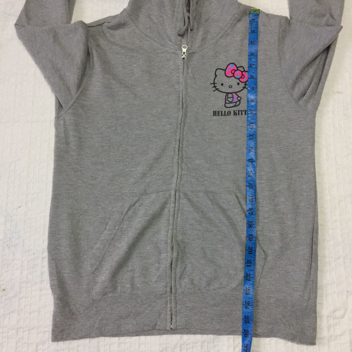 Anime HELLO KITTY Spellout Cartoon Japanese Hoodie Sweatshirt Size US L / EU 52-54 / 3 - 16 Thumbnail