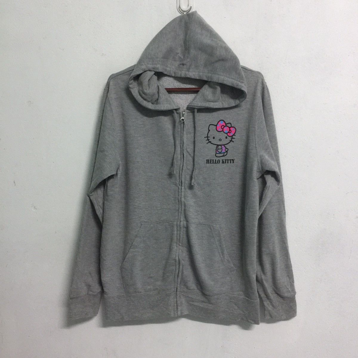 Anime HELLO KITTY Spellout Cartoon Japanese Hoodie Sweatshirt Size US L / EU 52-54 / 3 - 4 Thumbnail