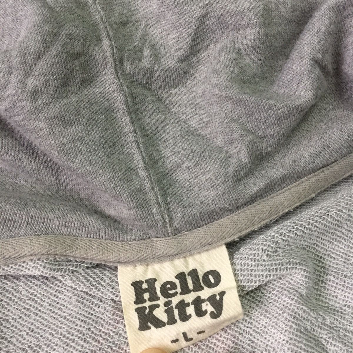 Anime HELLO KITTY Spellout Cartoon Japanese Hoodie Sweatshirt Size US L / EU 52-54 / 3 - 10 Thumbnail