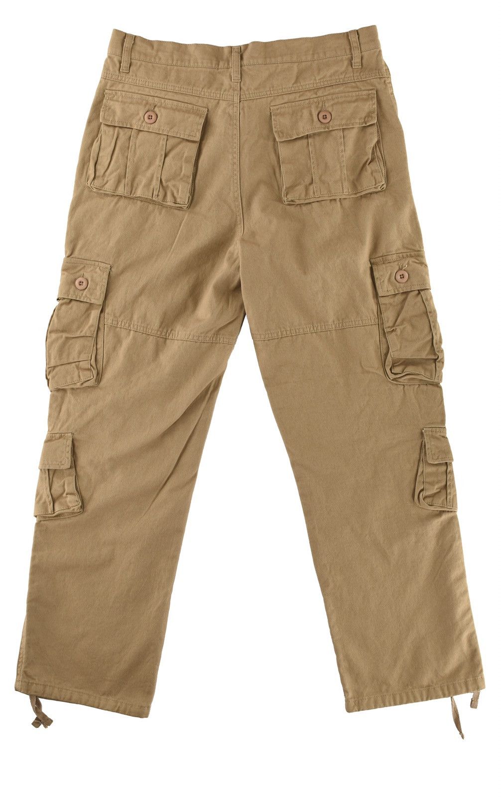 Japanese Brand 8 Pocket Cargo Pants Tan Size US 36 / EU 52 - 9 Thumbnail