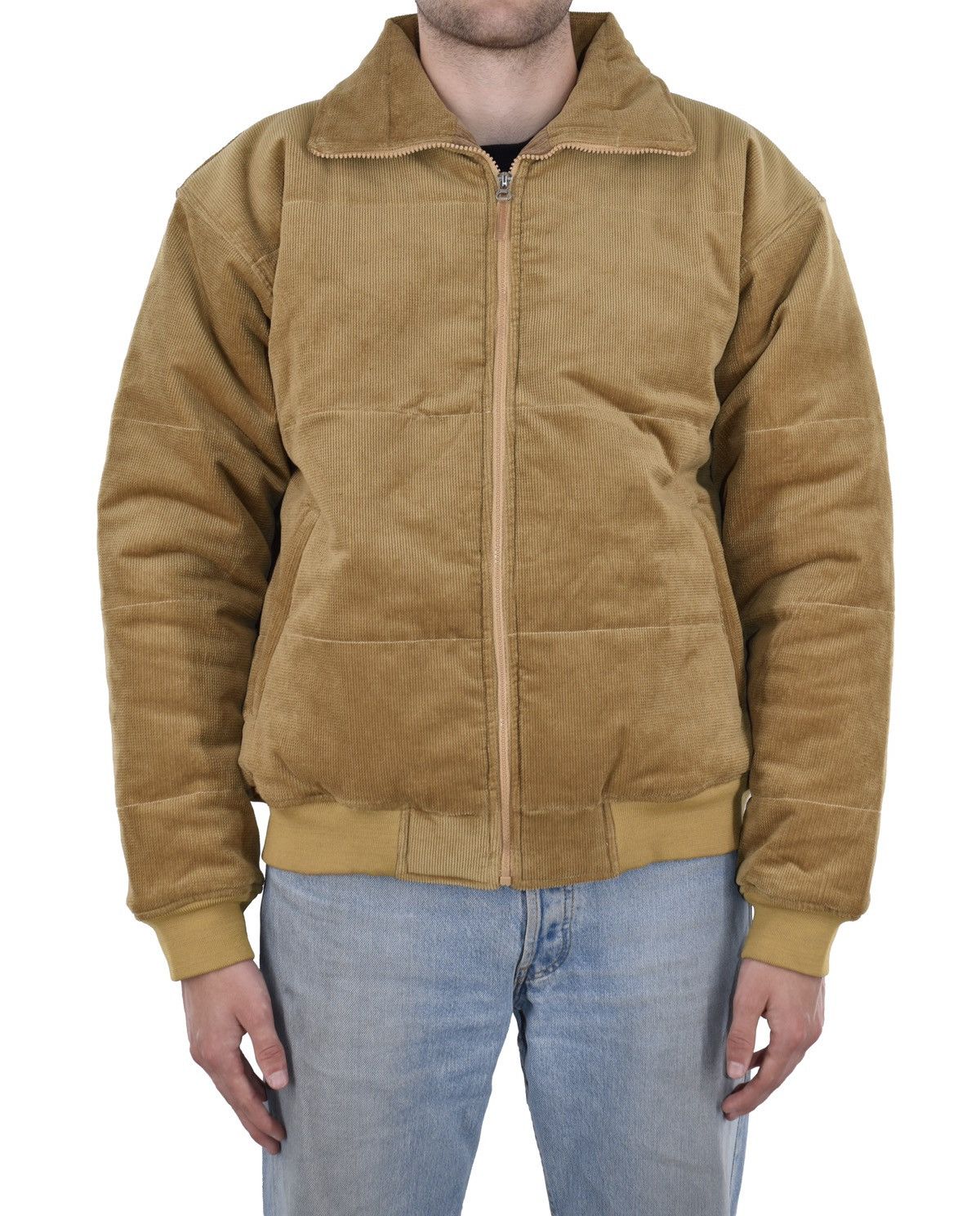 Other Corduroy Puffer Jacket Wheat Size US M / EU 48-50 / 2 - 2 Thumbnail