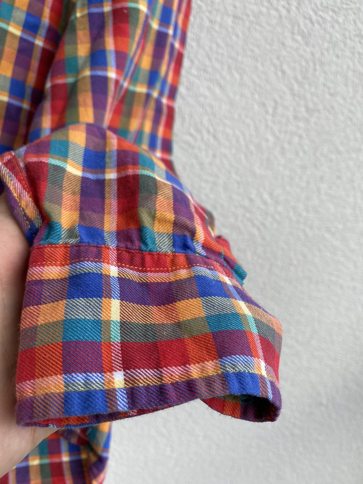 Yves Saint Laurent Multicolor YSL Shirt Cotton Size US M / EU 48-50 / 2 - 12 Thumbnail