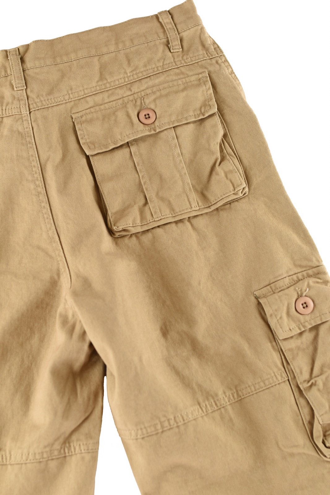 Japanese Brand 8 Pocket Cargo Pants Tan Size US 42 / EU 58 - 9 Thumbnail