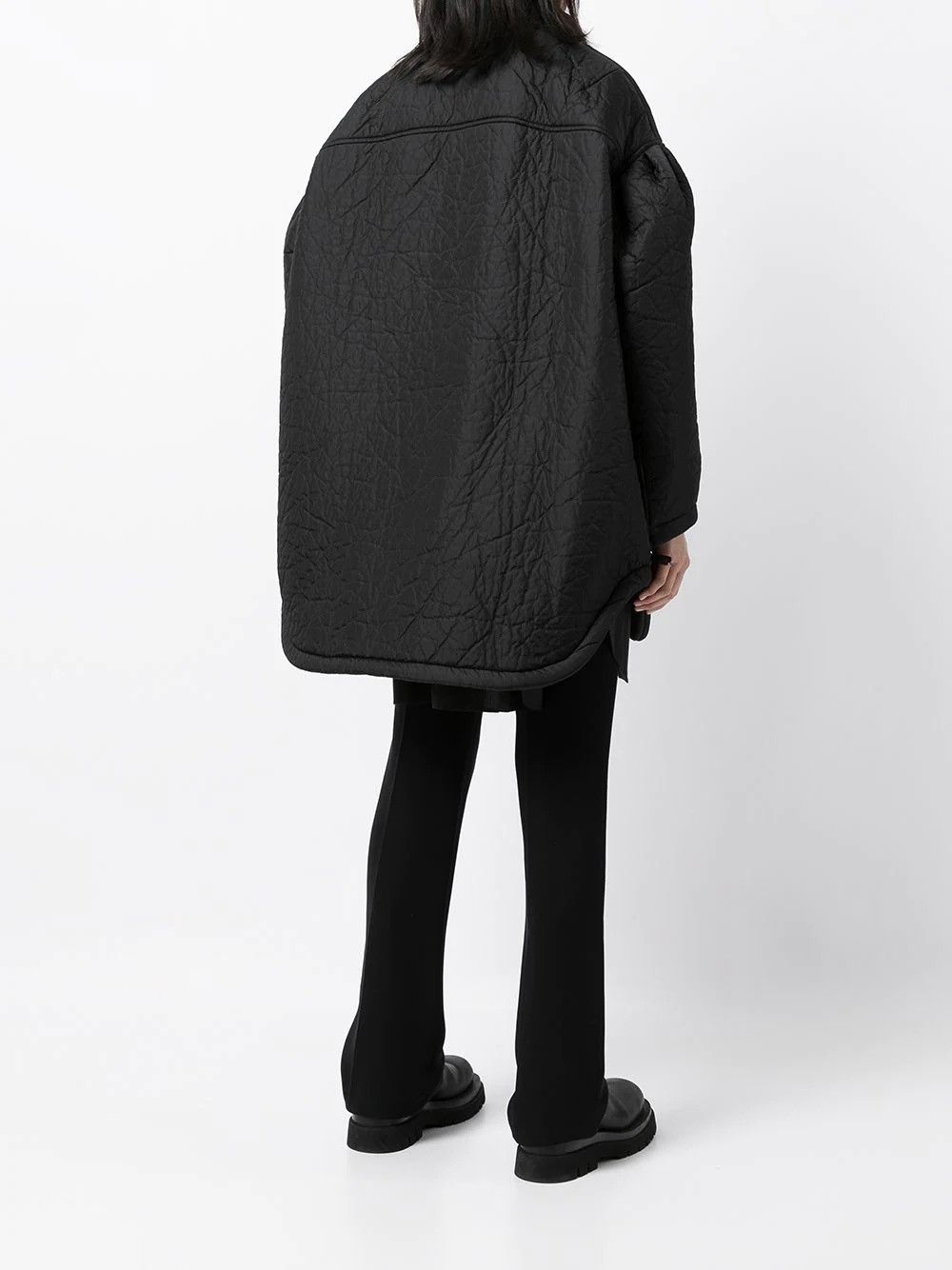 Raf Simons Raf Simons Oversized Detachable Collar Wrinkled Coat Size US M / EU 48-50 / 2 - 4 Thumbnail