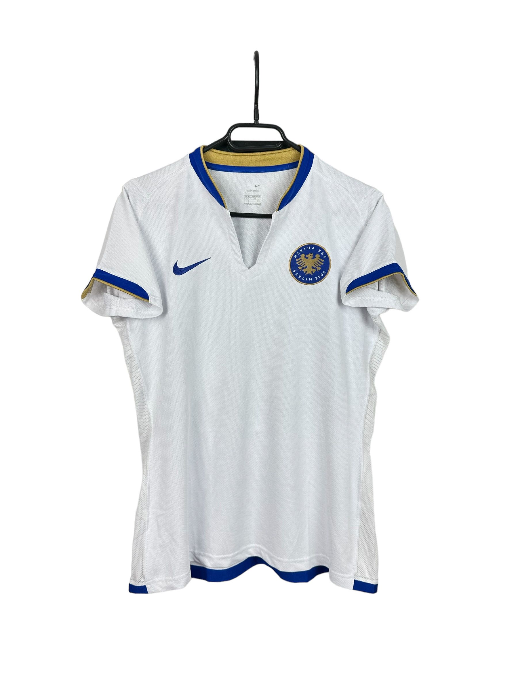 Nike Hertha football shirt Women 2006 Soccer Jersey Nike Tee Size XL / US 12-14 / IT 48-50 - 6 Thumbnail