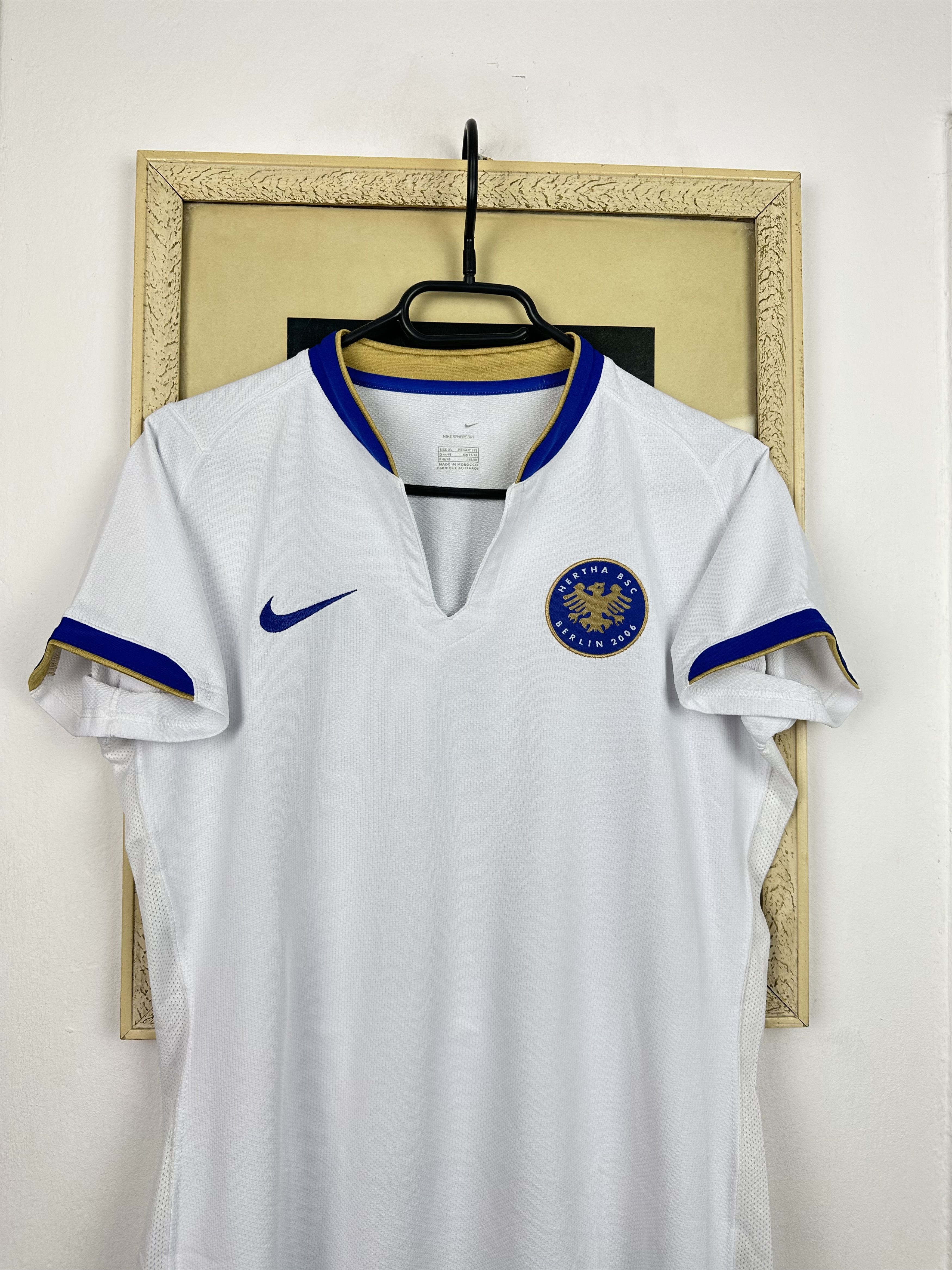 Nike Hertha football shirt Women 2006 Soccer Jersey Nike Tee Size XL / US 12-14 / IT 48-50 - 1 Thumbnail