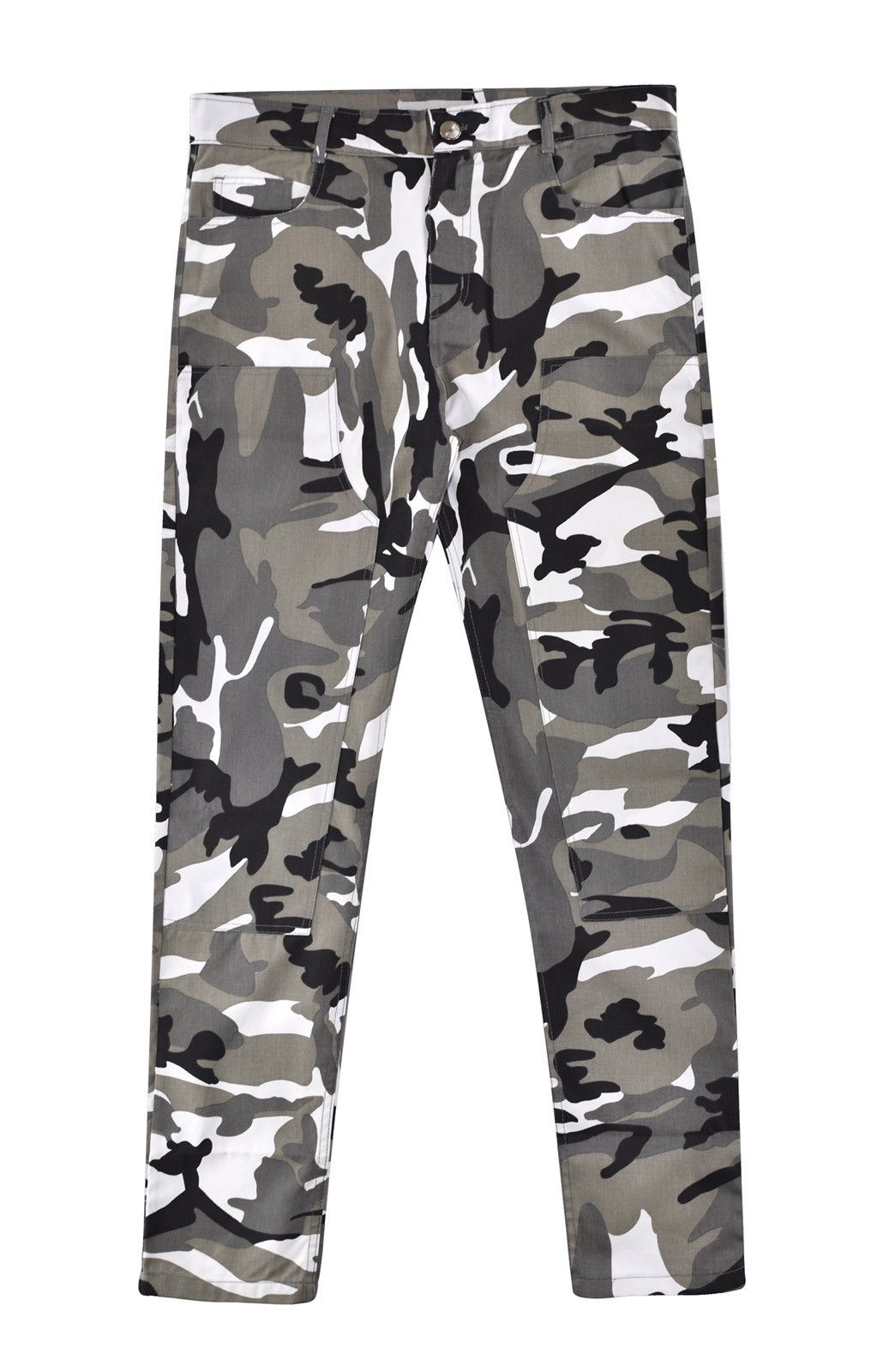 Vintage Double Knee Work Pants Snow Camo Size US 30 / EU 46 - 4 Thumbnail