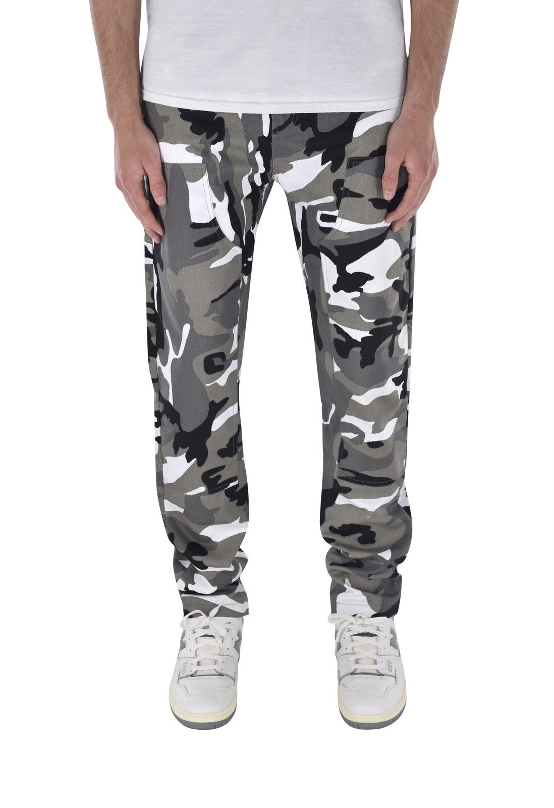 Vintage Double Knee Work Pants Snow Camo Size US 30 / EU 46 - 1 Thumbnail