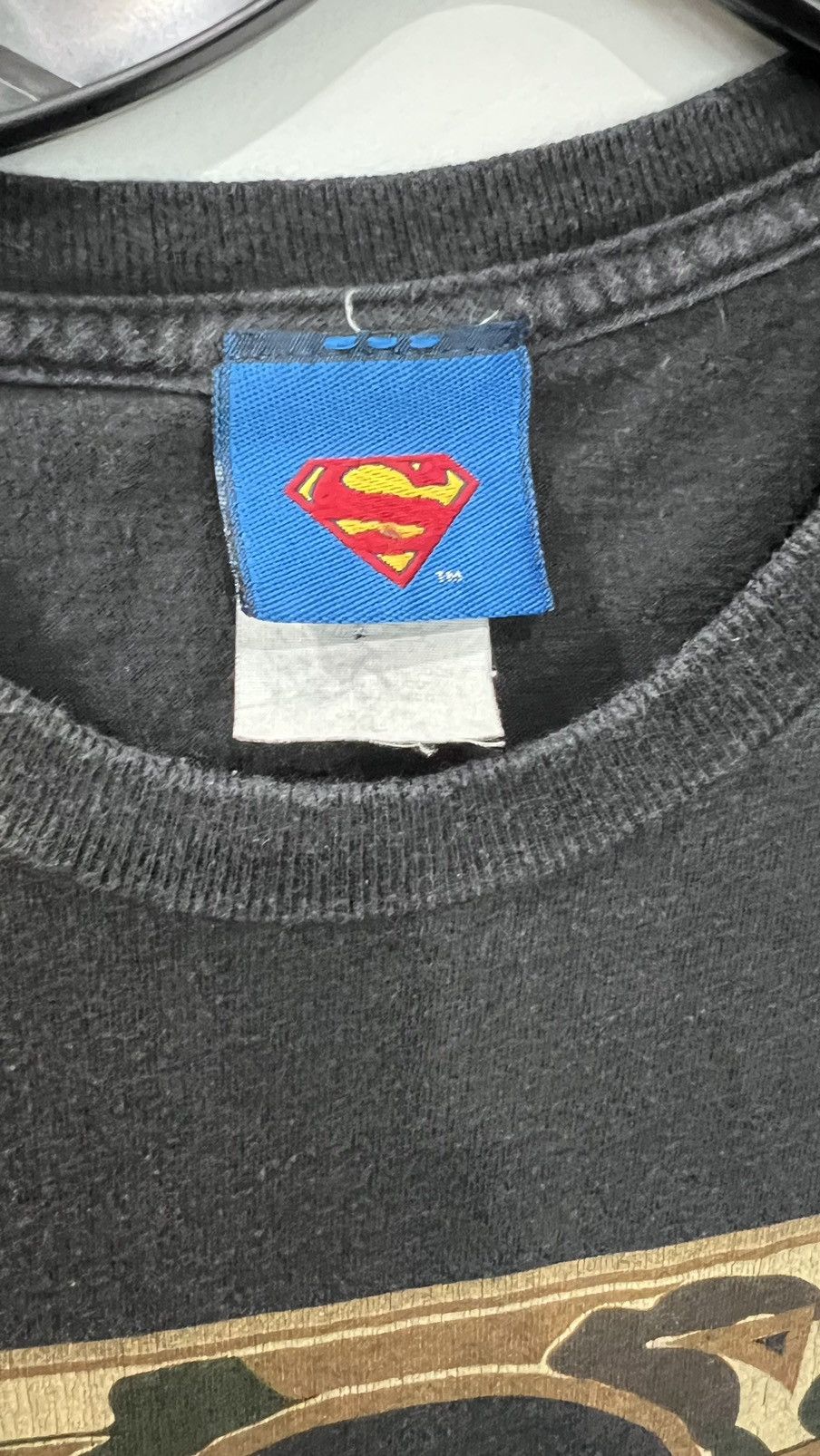 DC Comics Superman Camo Logo / Superman Tag Size XL Size US XL / EU 56 / 4 - 2 Thumbnail