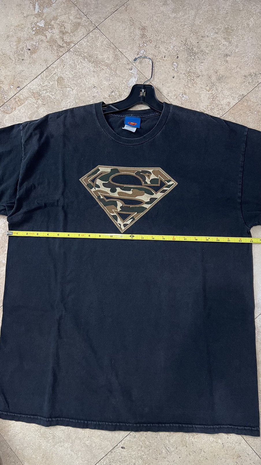 DC Comics Superman Camo Logo / Superman Tag Size XL Size US XL / EU 56 / 4 - 5 Thumbnail