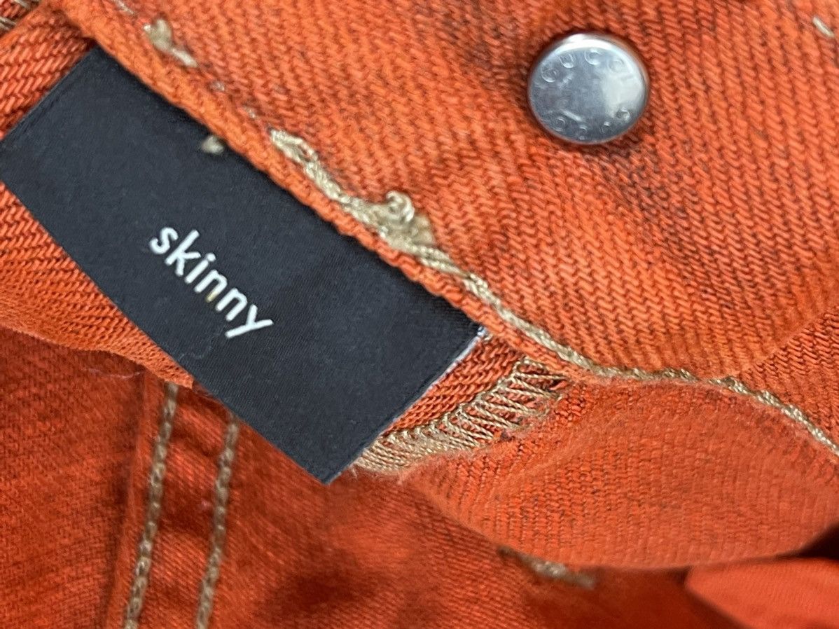 Gucci Rare!! Gucci Orange Skinny Denim / Nice Colour Size US 31 - 7 Thumbnail
