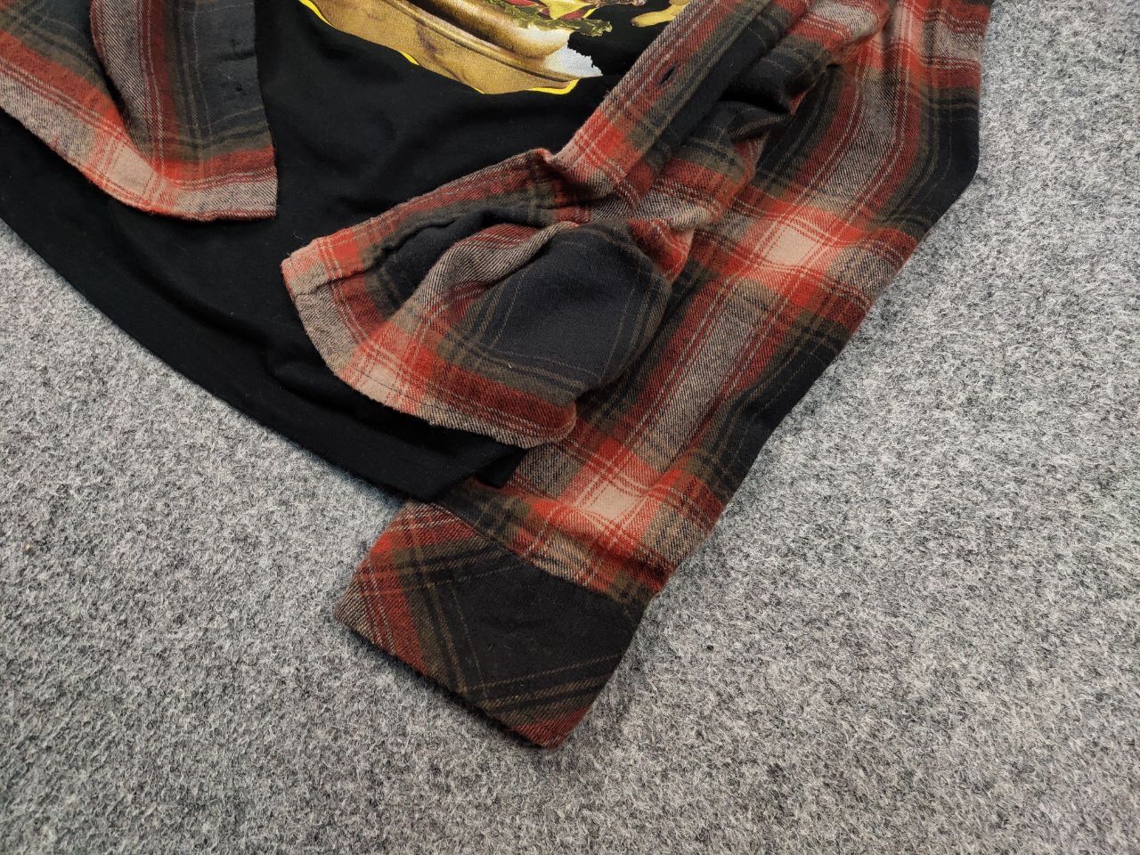 Flannel Vintage Flannel Shirt Checkered Travis Scott Style Hype Size US L / EU 52-54 / 3 - 5 Thumbnail