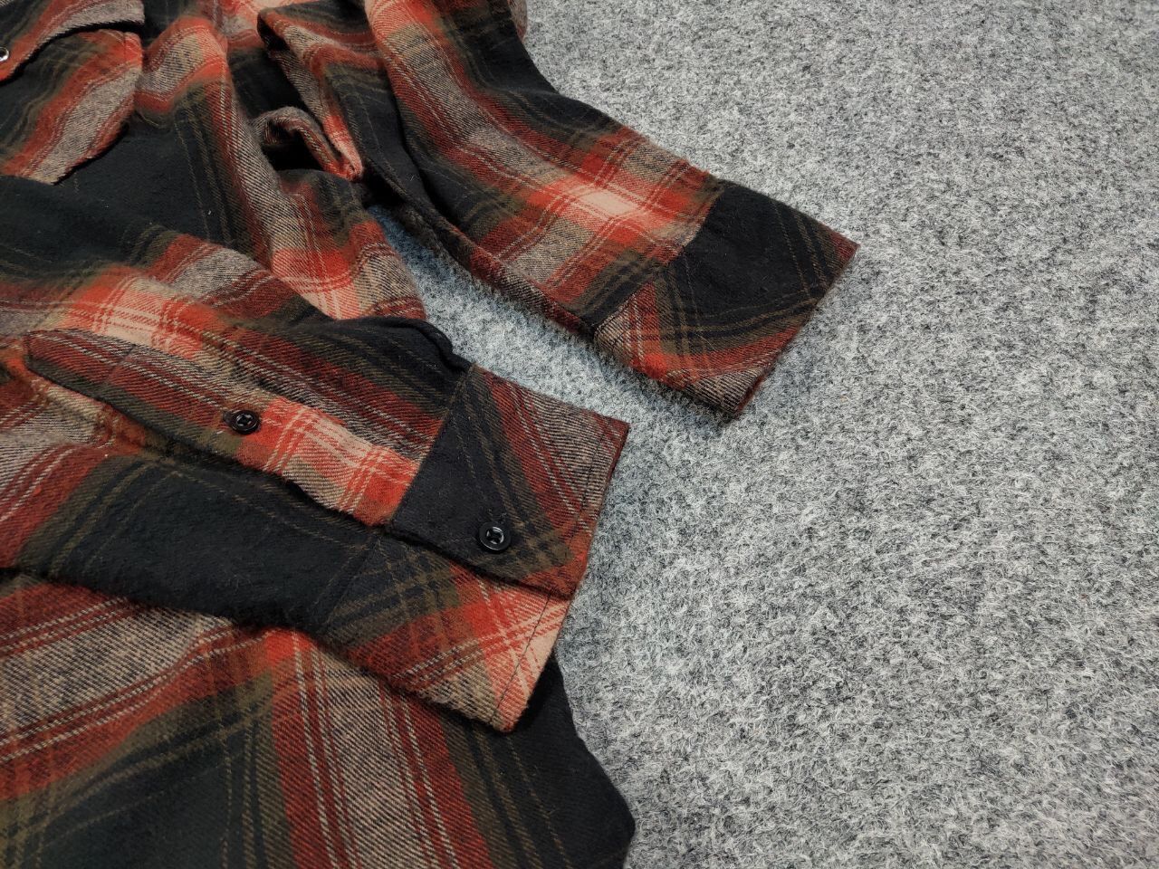 Flannel Vintage Flannel Shirt Checkered Travis Scott Style Hype Size US L / EU 52-54 / 3 - 11 Thumbnail