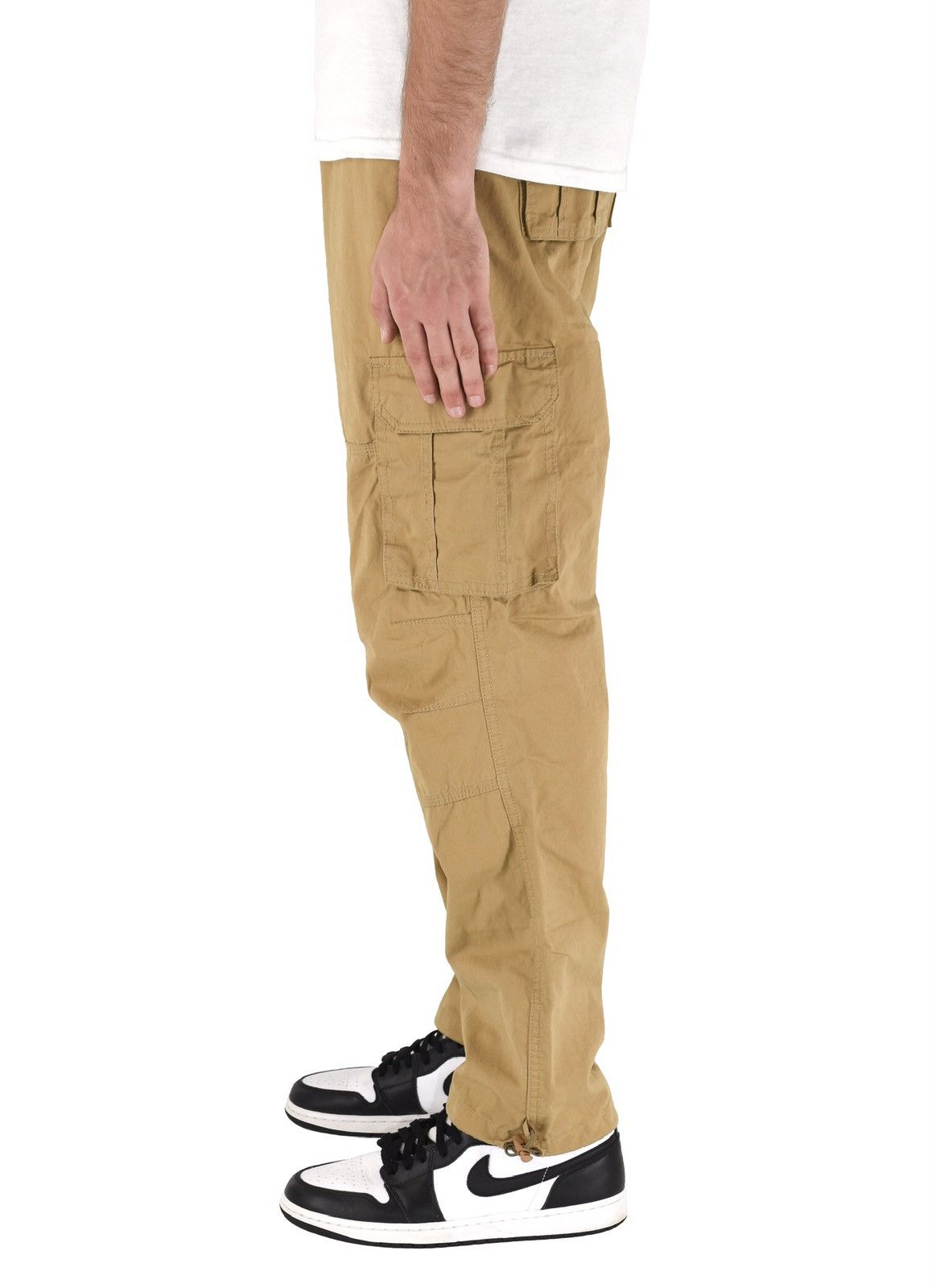 Japanese Brand Vintage Cargo Pants Tan Size US 36 / EU 52 - 3 Thumbnail