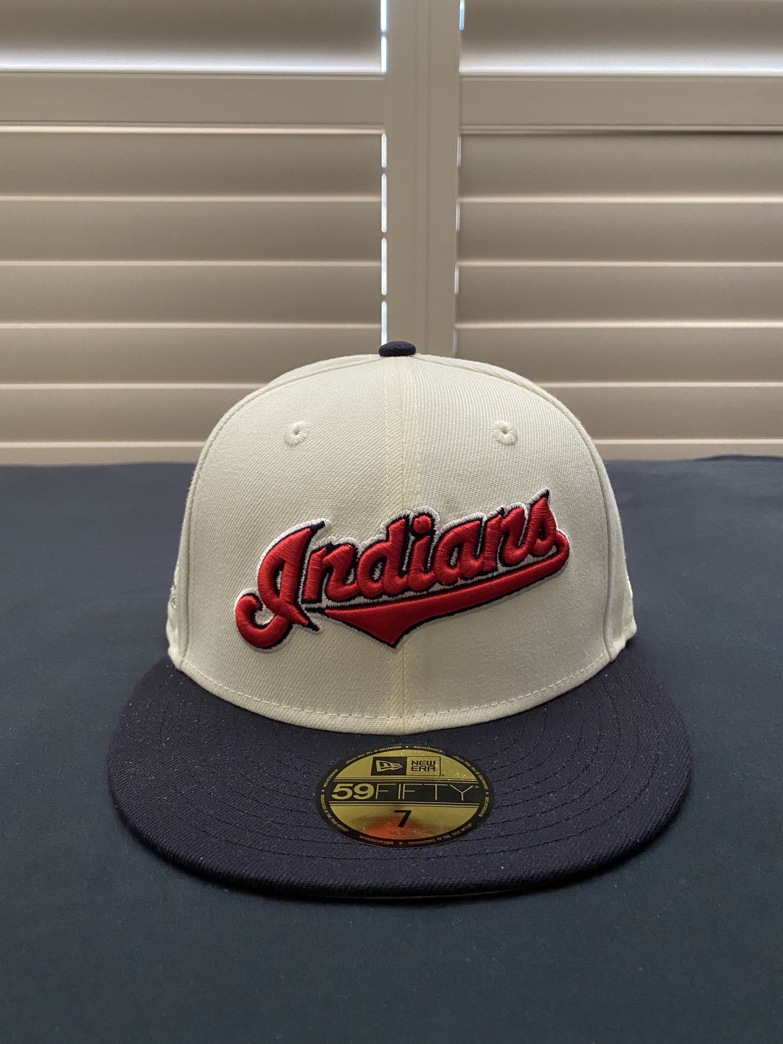 Hat Club Size 7 - New Era 59Fifty Cleveland Indians Jacobs Field Size ONE SIZE - 1 Thumbnail