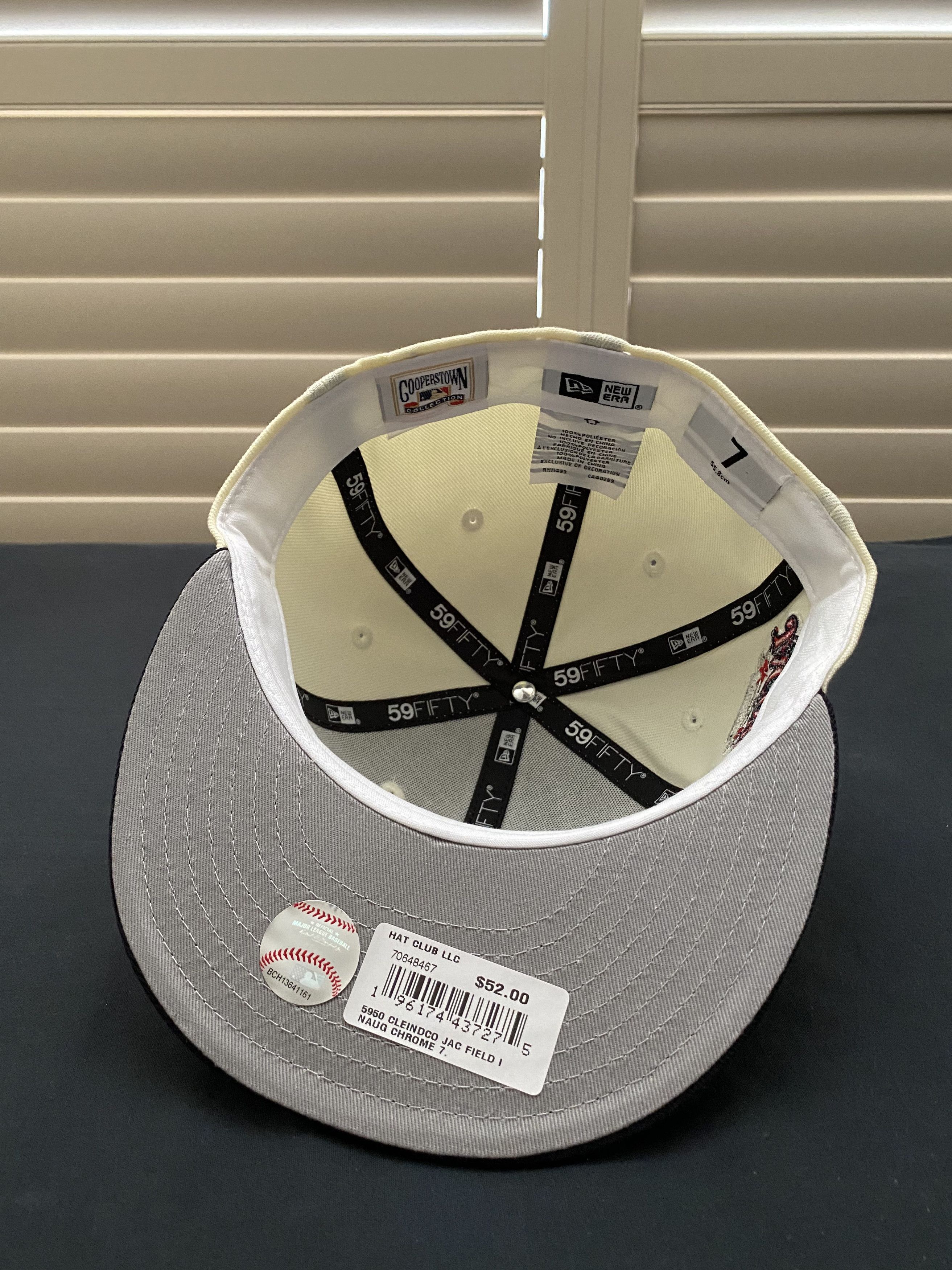 Hat Club Size 7 - New Era 59Fifty Cleveland Indians Jacobs Field Size ONE SIZE - 6 Thumbnail