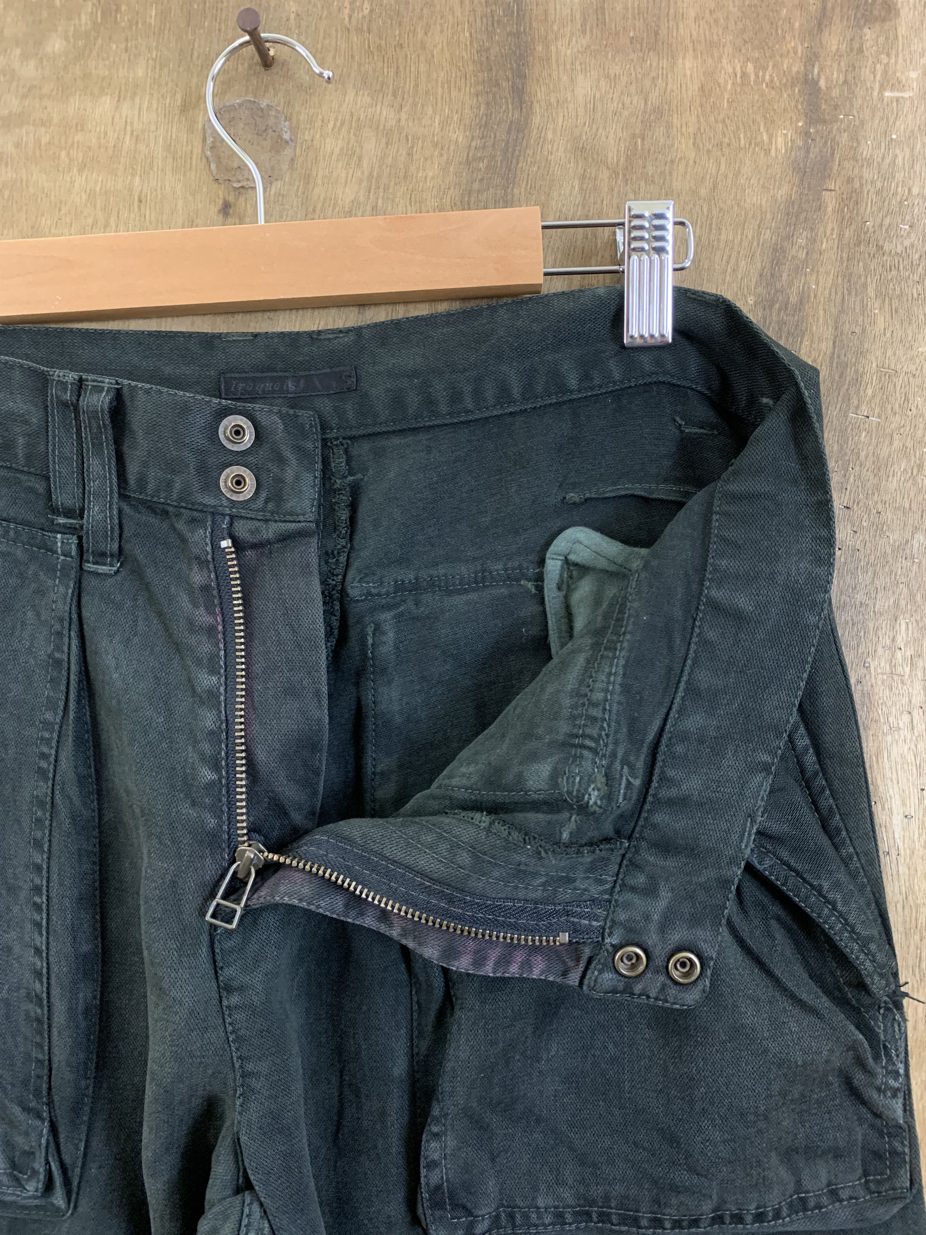 Japanese Brand Cargo Pant Iroquois Seditionaries Multipocket Flared Pants Size US 30 / EU 46 - 12 Thumbnail